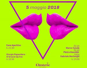 Cluster Roma Sabato 5 Maggio 2018 – Clusterie