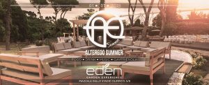 EDEN Roma Domenica 1 Luglio 2018 – ALTEREGO