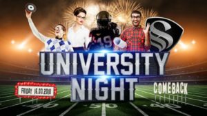 La Suite Venerdì 16 Marzo 2018 – University Night