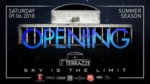 Le Terrazze Eur Roma Sabato 9 Giugno 2018 – Opening Party