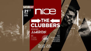 NICE Roma Sabato 21 Luglio 2018 – The Clubbers