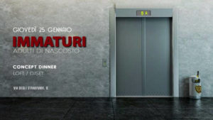 Pasticcio Roma – Giovedì 1 Febbraio Immaturi: Aperitivo Live & Disco