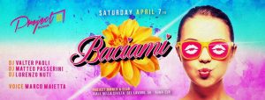 Project Roma Sabato 7 Aprile 2018 – Baciami