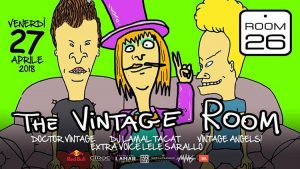 Room 26 Roma Venerdi 27 Aprile 2018 – The Vintage Room