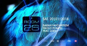 Room 26 Roma Sabato 20 Gennaio 2018 – Il sabato del Room 26