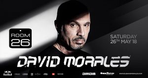 Room 26 Roma Sabato 26 Maggio 2018 – David Morales | Closing Party
