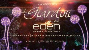 EDEN | Sabato 6 Luglio 2019 | Ingresso Omaggio
