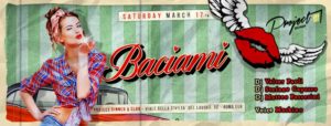 Project Roma Sabato 17 Marzo 2018 – Baciami