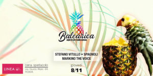 Balearica Roma | Giovedì 8 Novembre 2018