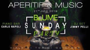 Blume | 21 Luglio 2019 | Aperitif & Music