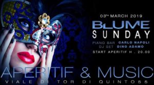 Blume Domenica 3 Marzo | Aperitif&Music