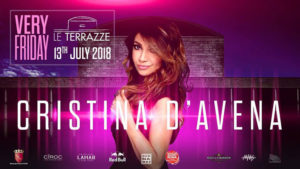 Le Terrazze Eur Roma Venerdì 13 Luglio 2018 – Cristina D’Avena
