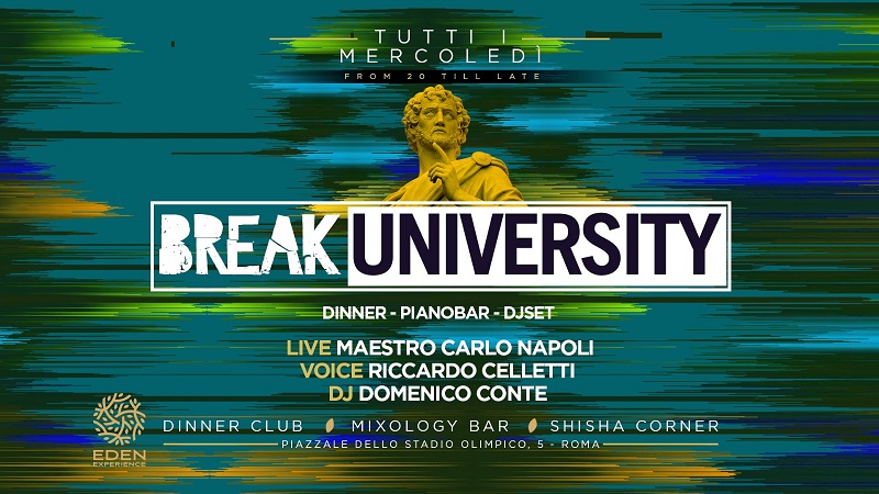 Eden Experience – mercoledì