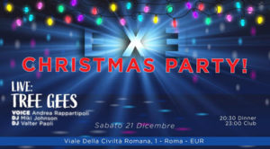 Exe | Sabato 21 Dicembre 2019 – Christmas Party