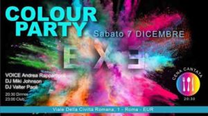 Exe | Sabato 7 Dicembre 2019 – Colour Party