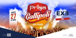 Exe Roma Sabato 27 Ottobre 2018 – Praja Gallipoli on Tour