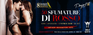 Project giovedì 8 marzo – 50 Sfumature di Rosso