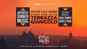 Terrazza Gianicolo | Giovedì 5 Settembre 2019