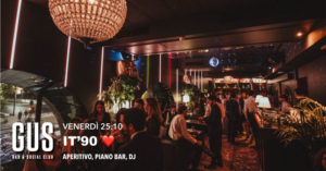 GUS Apericena e Discoteca | Venerdì 15 Novembre 2019