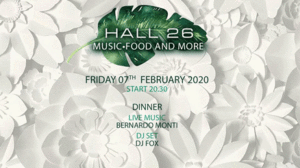 Hall26 | Venerdì 7 Febbraio 2020 – Il Preserata live del Room26