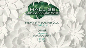 Hall26 | Venerdì 31 Gennaio 2020 – Il Preserata live del Room26