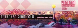 Terrazza del Gianicolo Venerdì 20 Luglio 2018