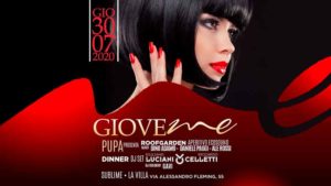Sublime La Villa Roma – Giovedi 30 Luglio 2020