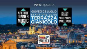 Terrazza Gianicolo | Giovedì 25 Luglio 2019