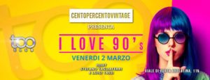 Too Club Venerdi 2 Marzo 2018